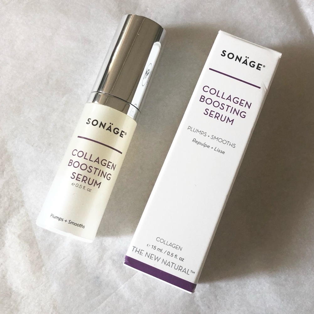 NIB Sonage Collagen Boosting Serum New